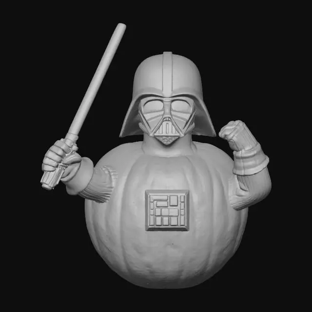 3D model for Dark Gourd Guardian, #Halloween2025#