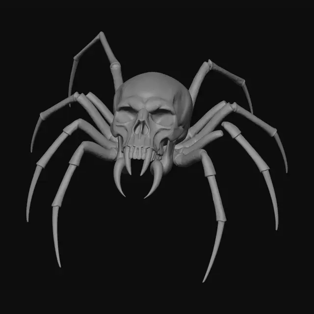 3D model for Skull Spider