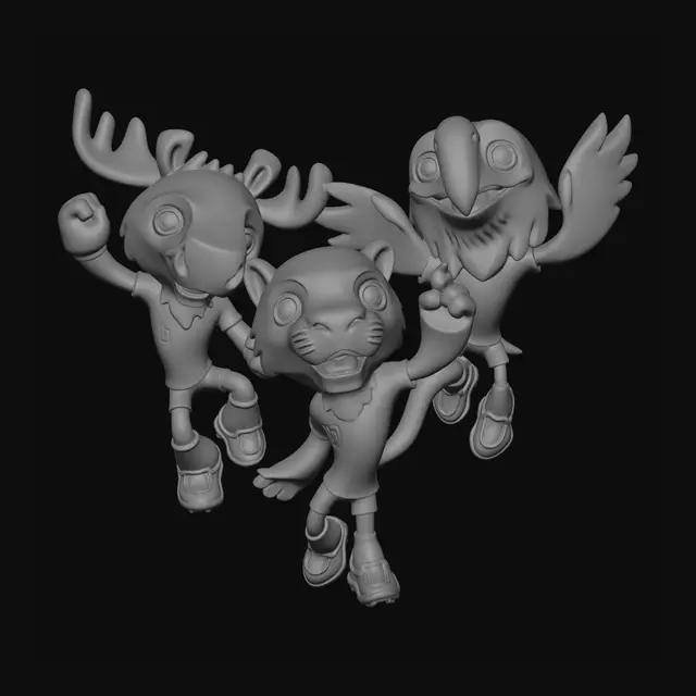 3D model for The Spider in the Bottle