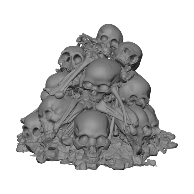 3D model for Mountain of Skulls