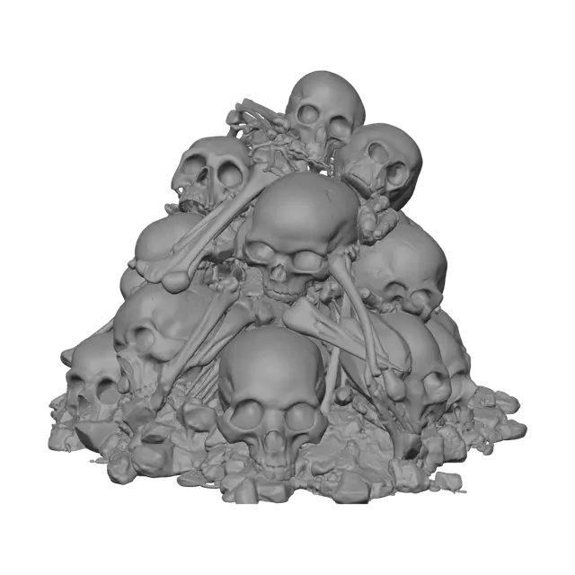 3D model for Mountain of Skulls