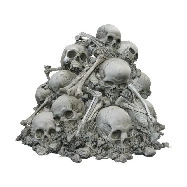 3D model for Mountain of Skulls