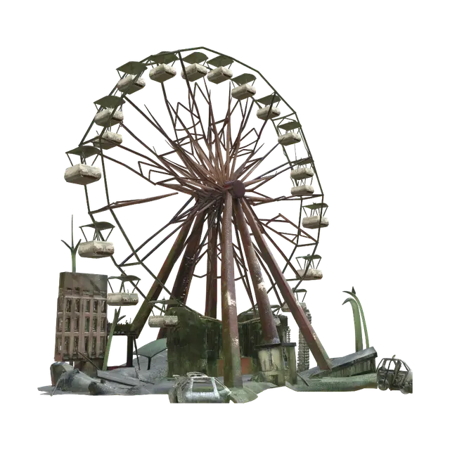 3D model for Overgrown Ferris Wheel