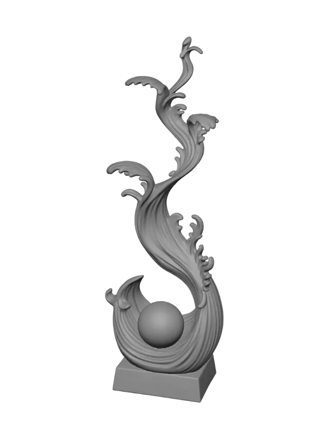 3D model for Crystal Wave