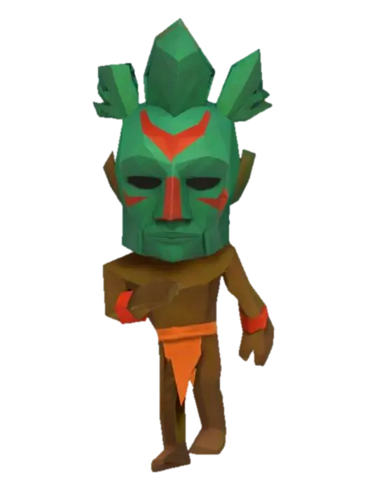 3D model for Warrior Mask Avatar