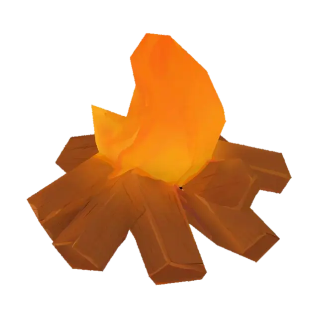 3D model for Campfire Glow