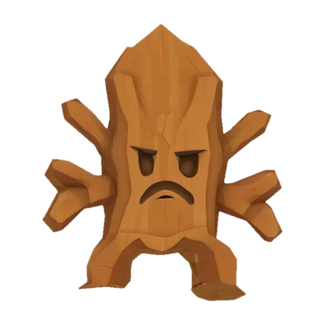 3D model for Stumpy Warrior