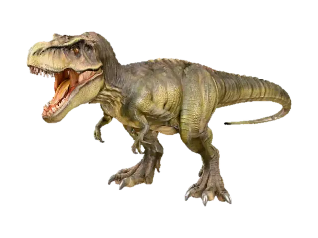 Roaring Majesty 3D model, vytvořený pomocí AI