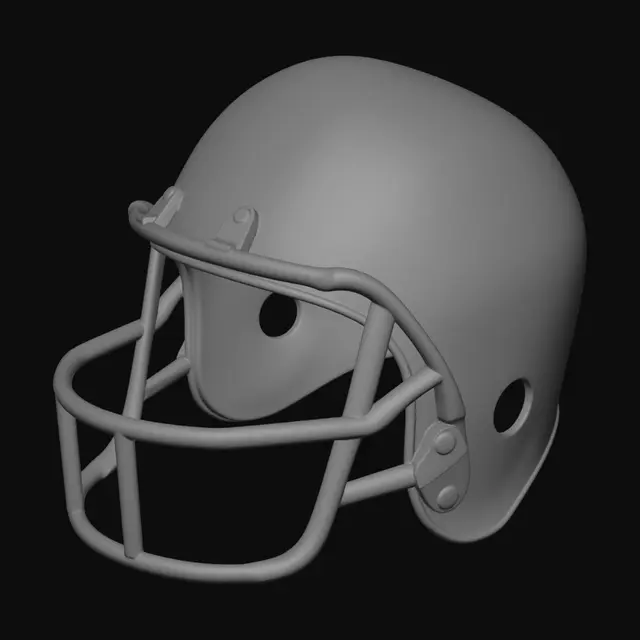3D model for Dallas Cowboys Helmet