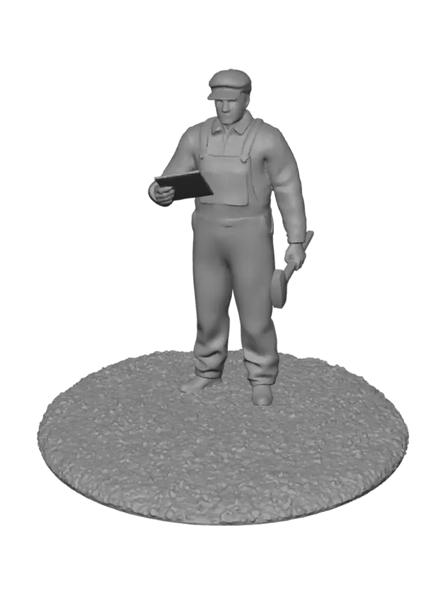 3D model for Gravel Worker