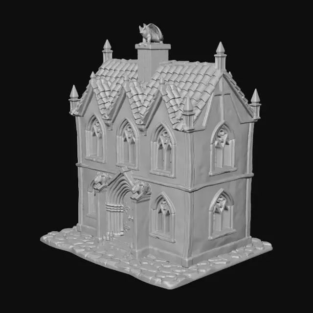 3D model for Dragoncrest Cathedral