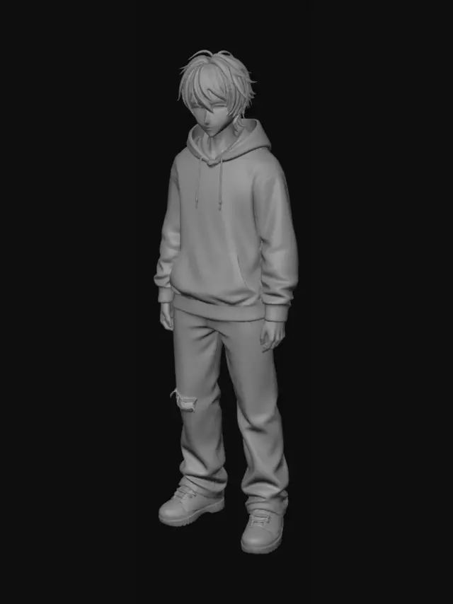 3D model for Solitude in Olive