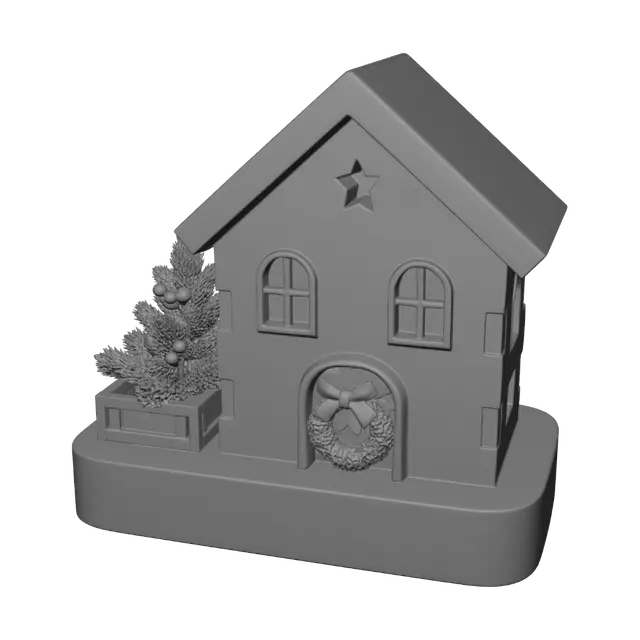 3D model for Casinha Luminosa Christmas Collection 2026