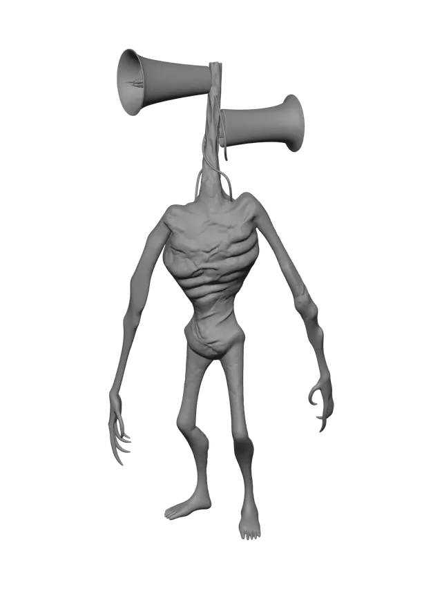 3D model for Realistic Siren Head Story