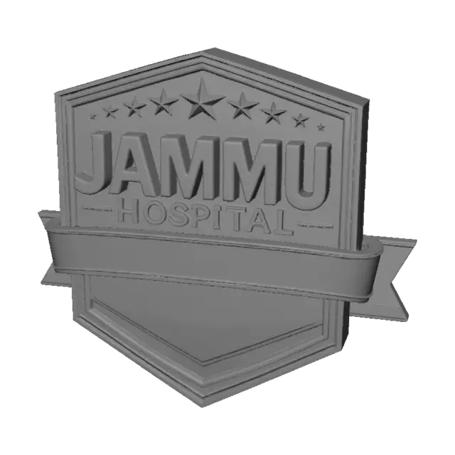 3D model for Jammu Hospital Shield