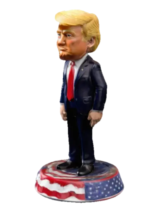 figurine de Donald Trump - Politics 3D model, vytvořený pomocí AI