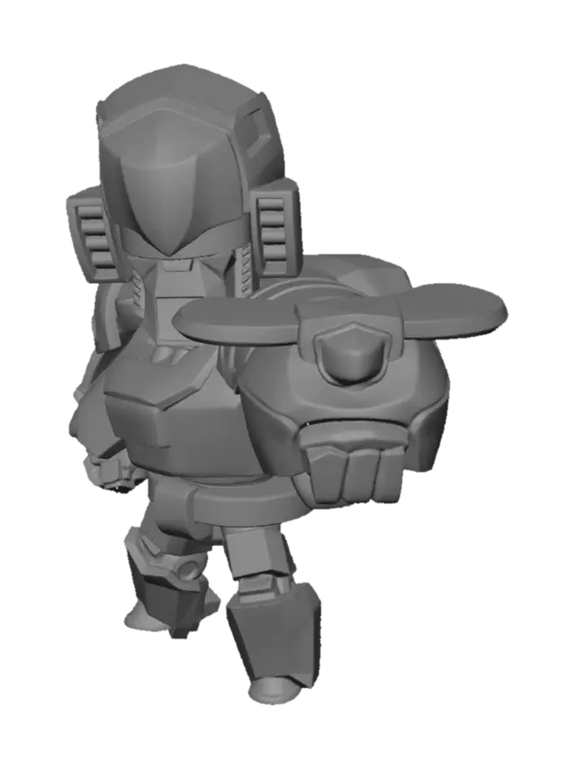3D model for Blaze Bot