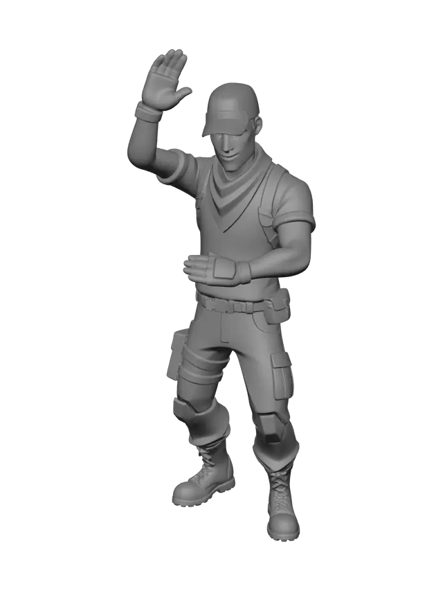 3D model for Ornate Fortnite Emotes