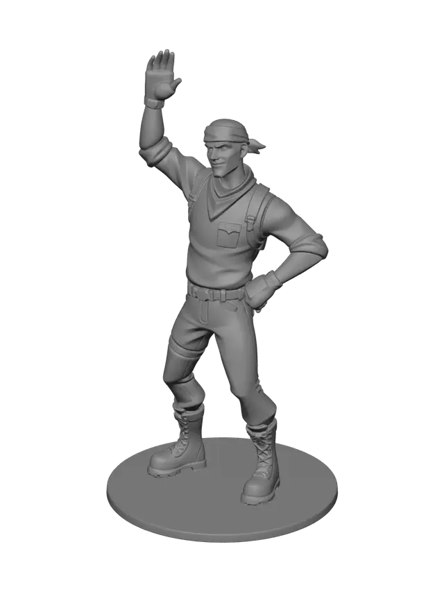 3D model for Ornate Fortnite Emotes