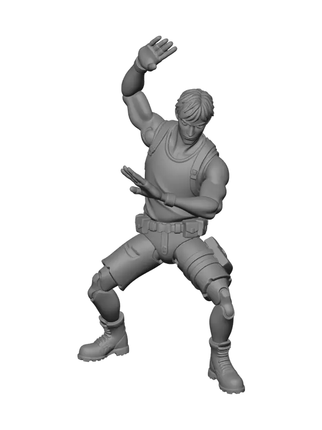 3D model for Modern Fortnite Emotes