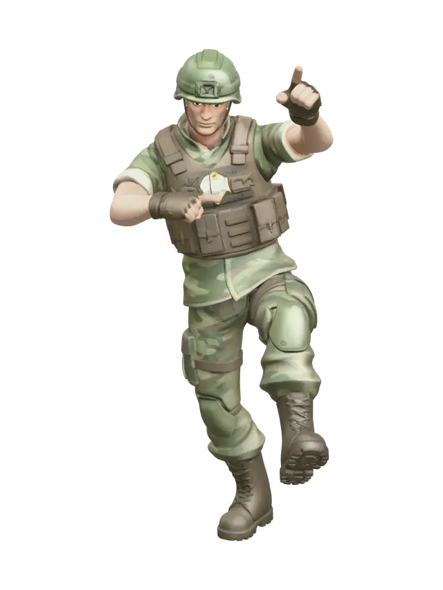 3D model for Fantasy Fortnite Emotes