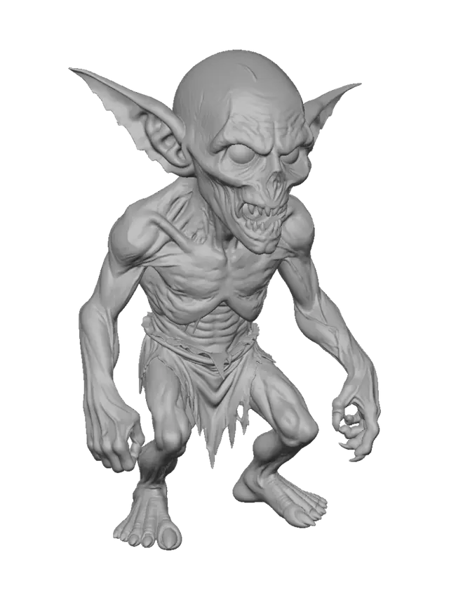 3D model for Rotjaw Goblin