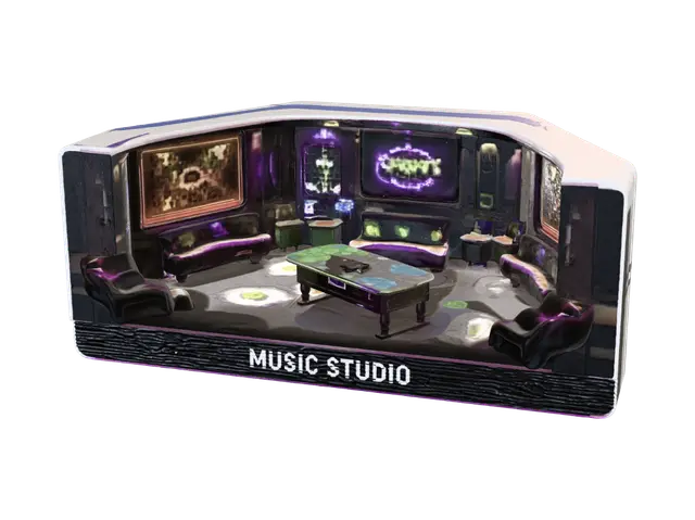 3D model for Velvet Echo Music Studio