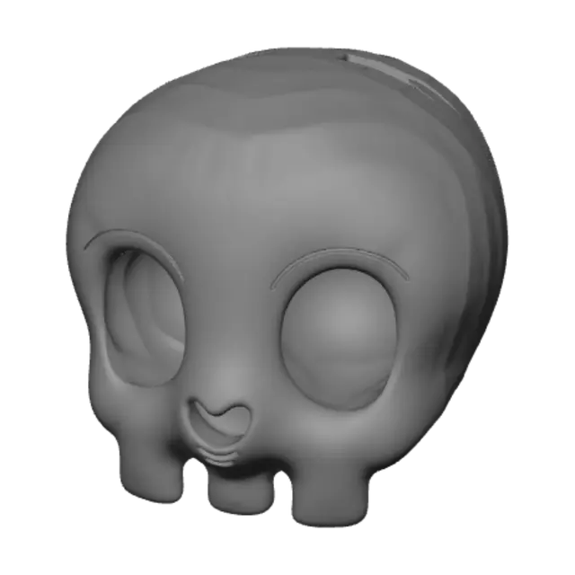 3D model for Smiling Skull