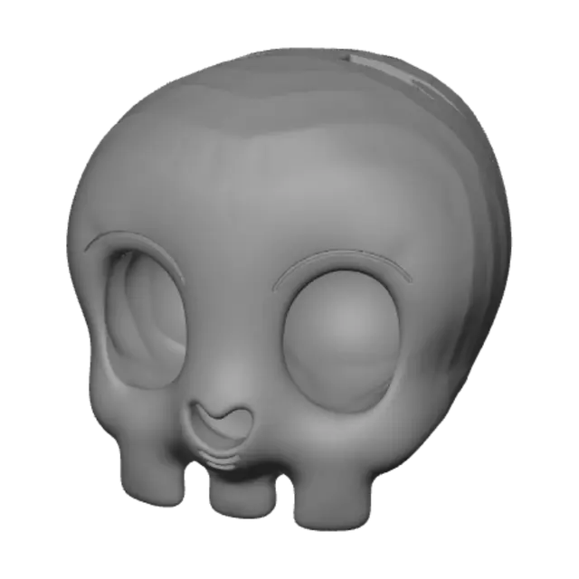 3D model for Smiling Skull