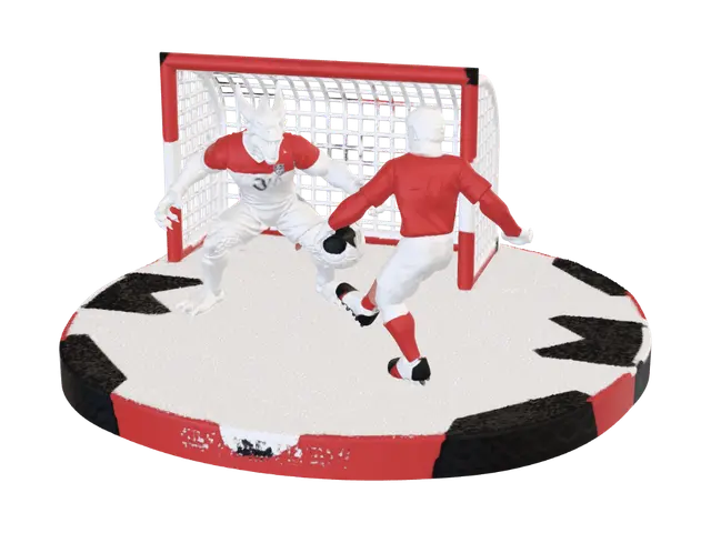 3D model for Dragon Keeper vs England