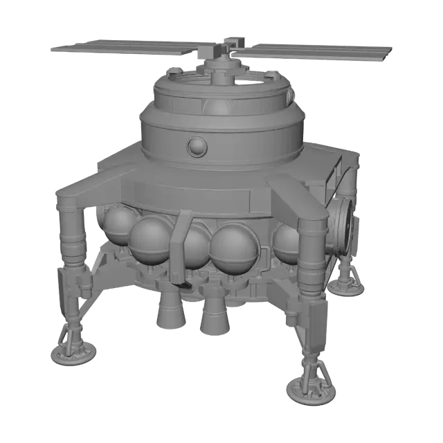 3D model for Mars Base Alpha