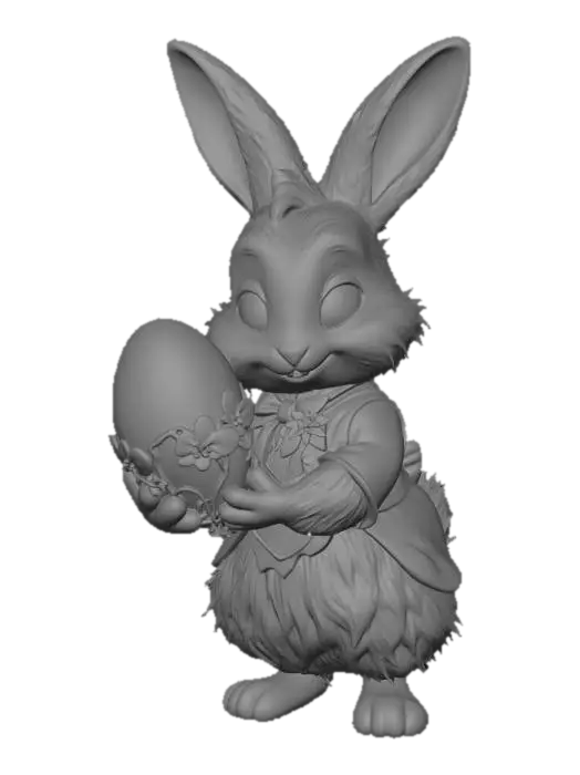 3D model for Easter Bunny , #EasterEgg2026#