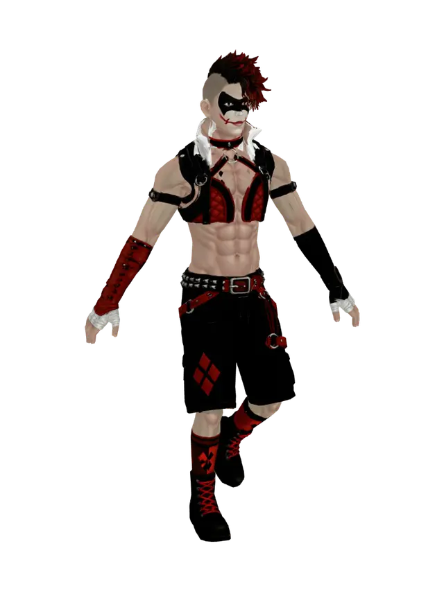 3D model for Crimson Jester