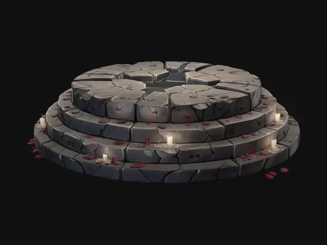 3D model for Cracked Stone Circle