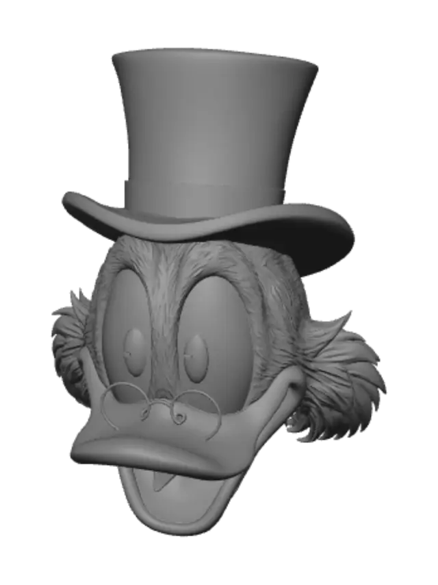 3D model for Dapper Duck