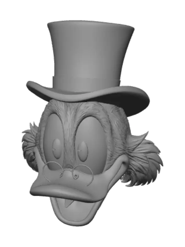 3D model for Dapper Duck