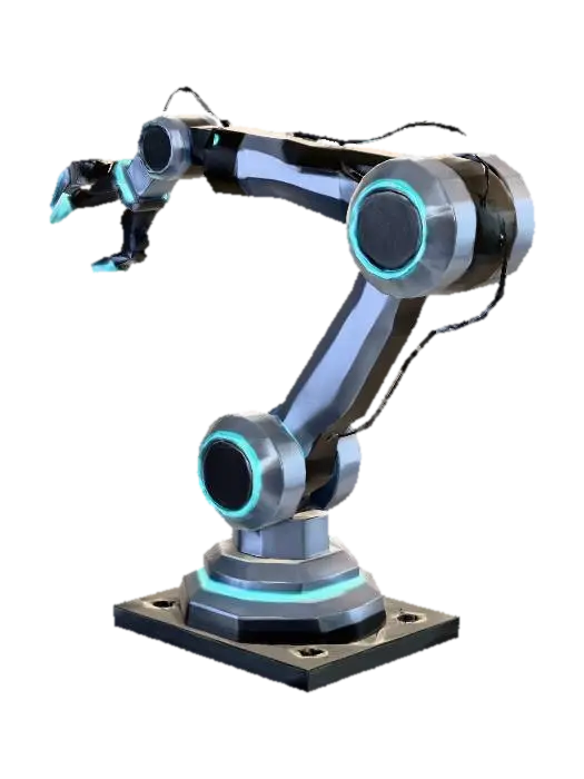 Robo Arm1.png - Arm 3D model, vytvořený pomocí AI
