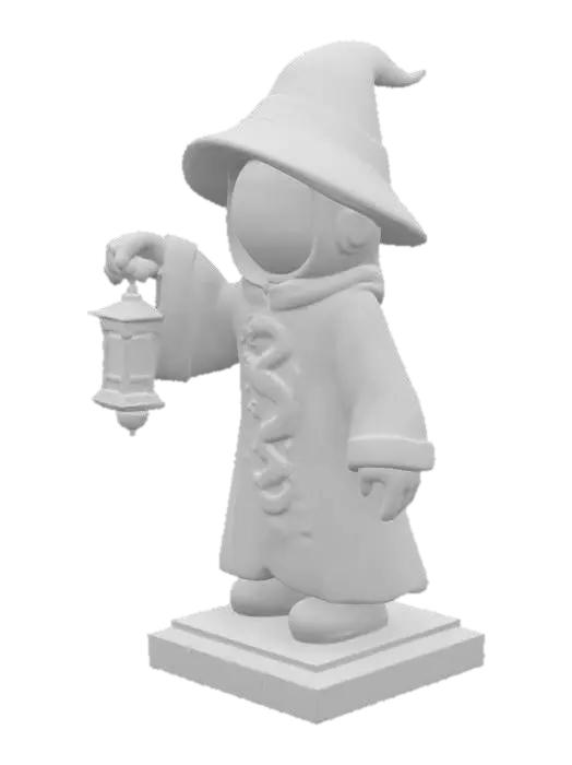3D model for [China] The Lantern Keeper, #AroundTheWorld#