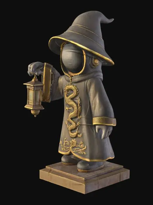 3D model for [China] The Lantern Keeper, #AroundTheWorld#