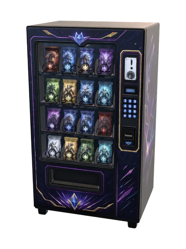 3D model for Dragon Card Vending Machine