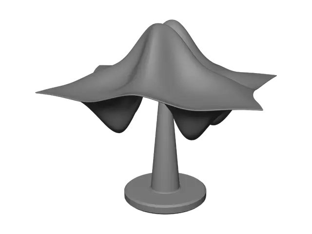 3D model for Metallic Mountain