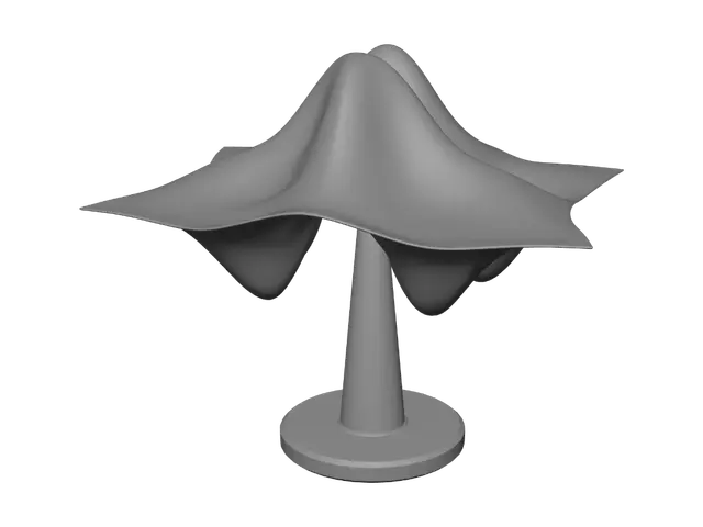 3D model for Metallic Mountain