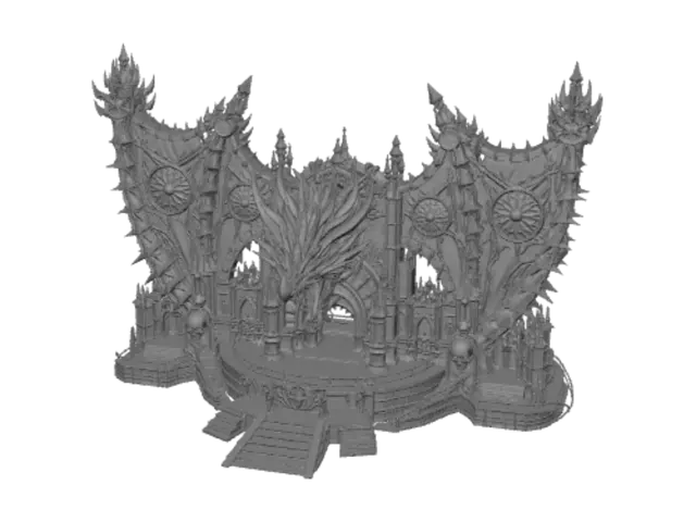 3D model for Infernal Dragon Citadel