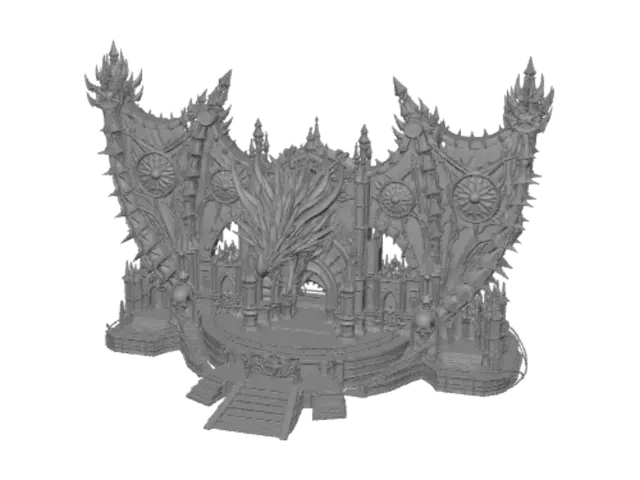 3D model for Infernal Dragon Citadel