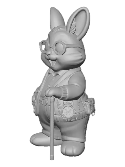 3D model for Professor Bun and the Pocket Watch