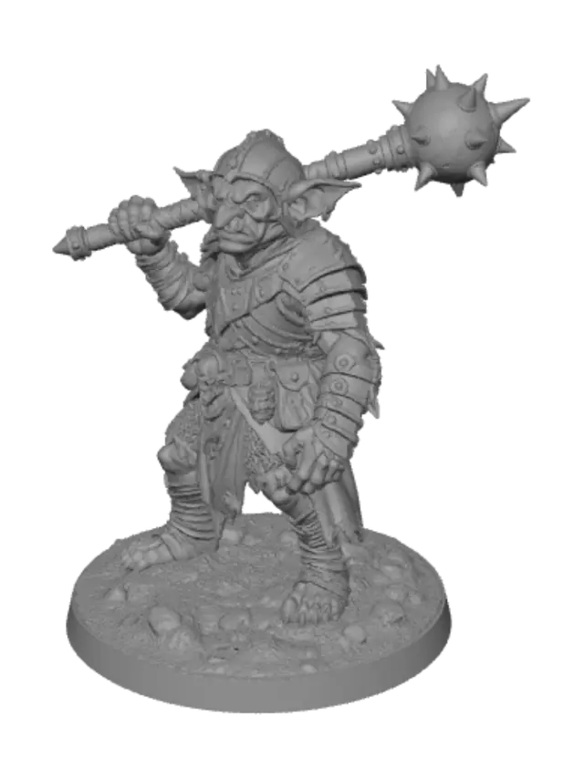 3D model for Goruk Ironjaw the Spiked Warlord
