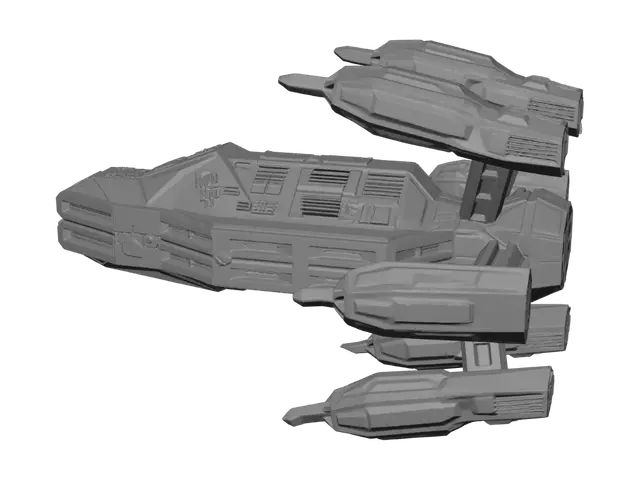 3D model for Dark Nebula Carrier