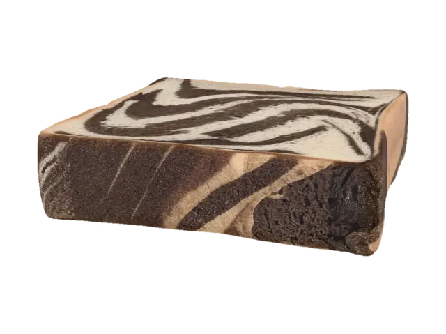 3D model for Marble Swirl Bread Slice