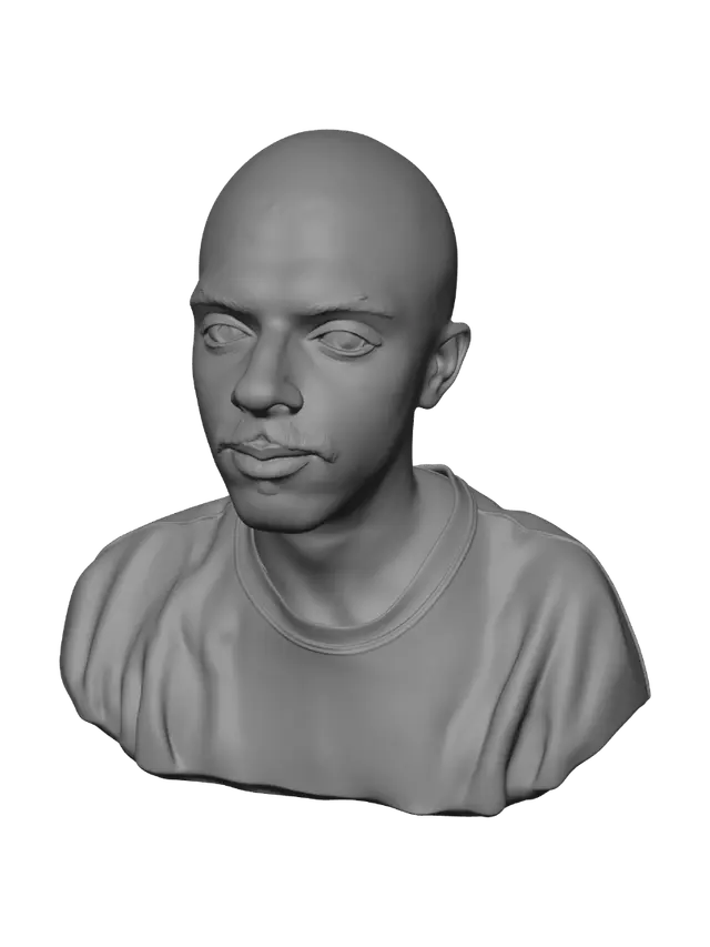3D model for Close-Up Portrait
