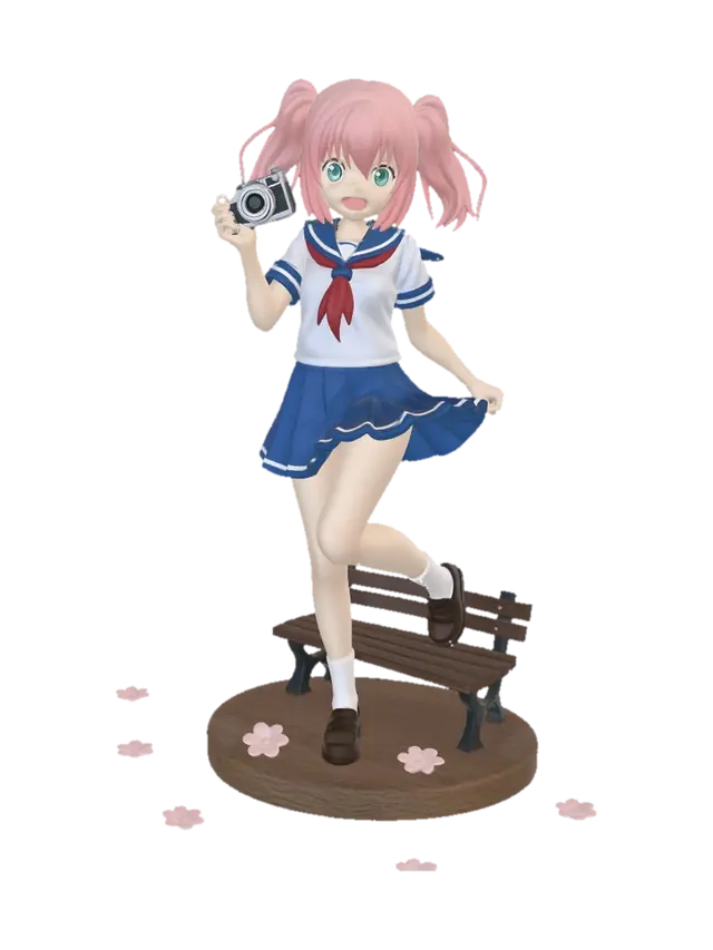 3D model for Pink-Haired Schoolgirl with a Camera